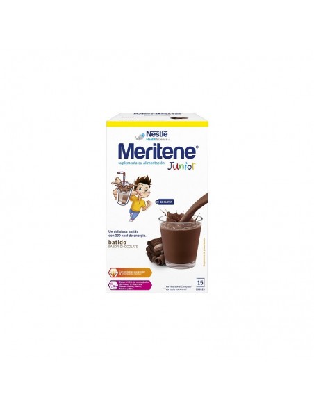 Meritene Junior PROMOCIÓN 1+1 Batido Chocolate 15 sobres