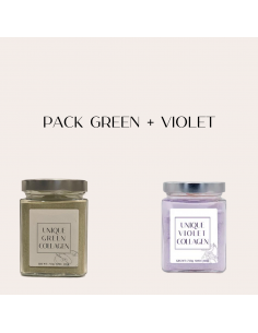 Pack Unique Green+Violet